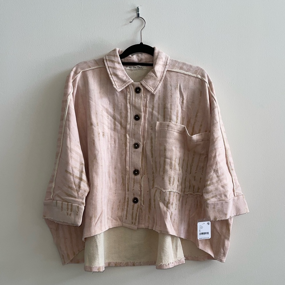 NWT Free People Tea Combo Montauk Shirt